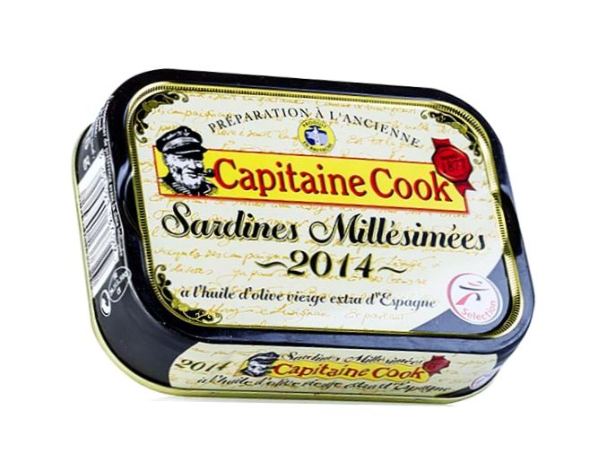 Capitaine Cook: Jahrgangssardine - Sardines Millésimées 2014