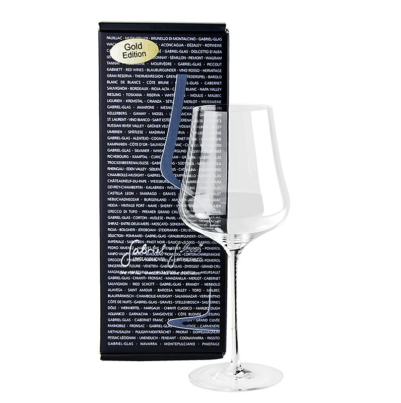 Gabriel-Glas© GOLD-Edition, 510 ml, mundgeblasen, im Geschenkkarton, 1 St