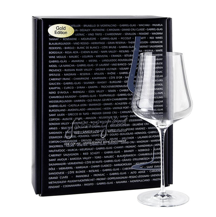 Gabriel-Glas© GOLD-Edition, 510 ml, mundgeblasen, im Geschenkkarton, 2 St