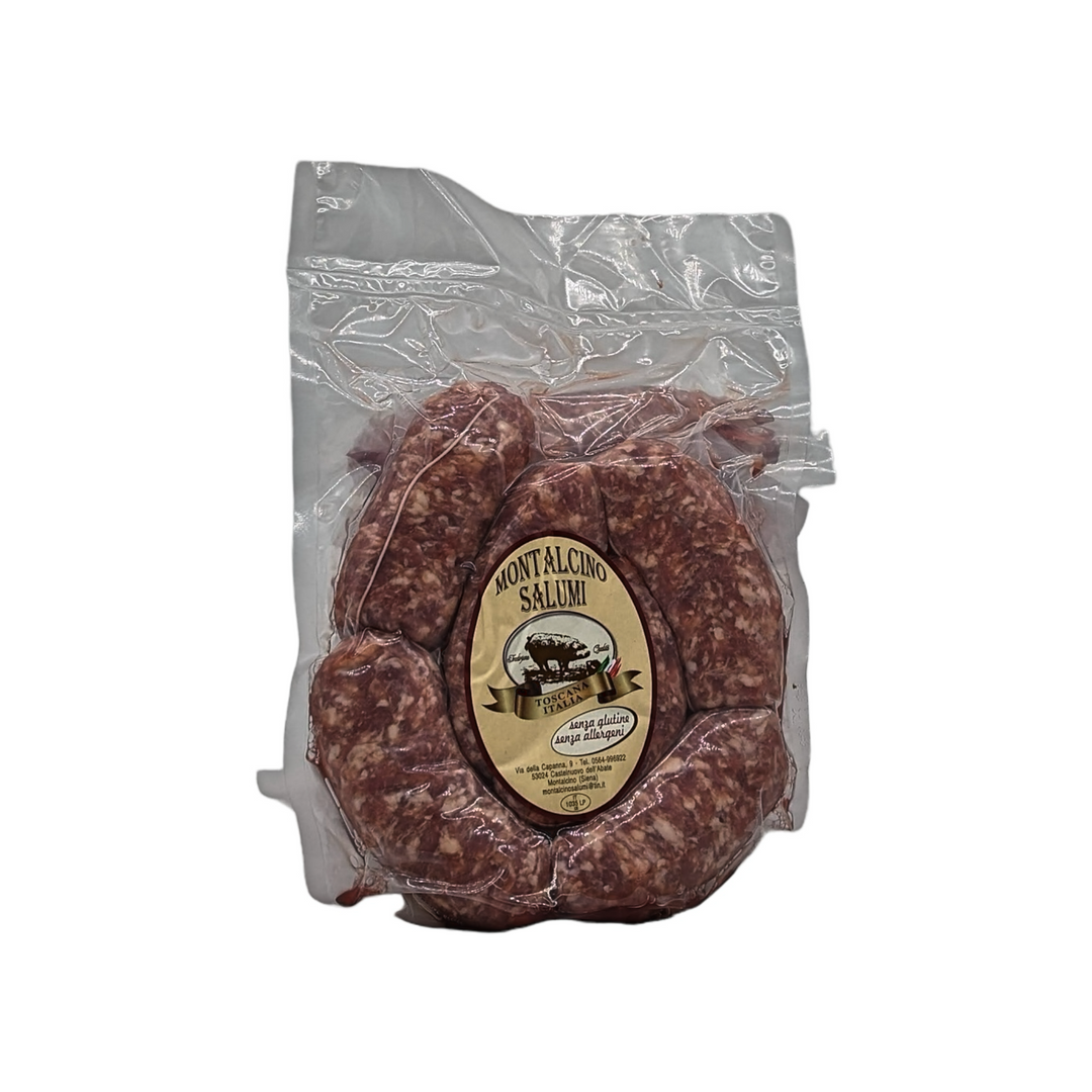 Salsiccia - toskanische Bratwurst (ca. 1 kg; vakuumiert), Montalcino Salumi