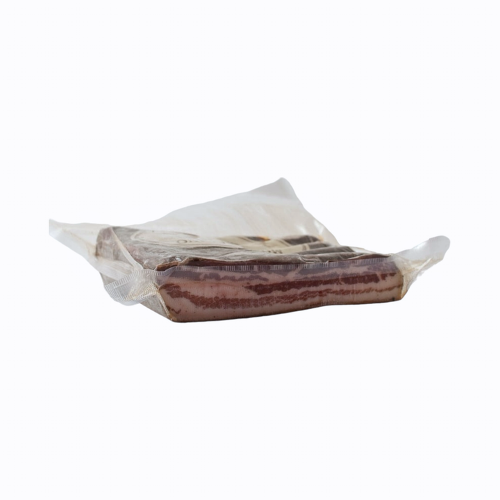 Pancetta - durchwachsener Speck – flach (ca. 1,5kg; vakuumiert), Montalcino Salumi