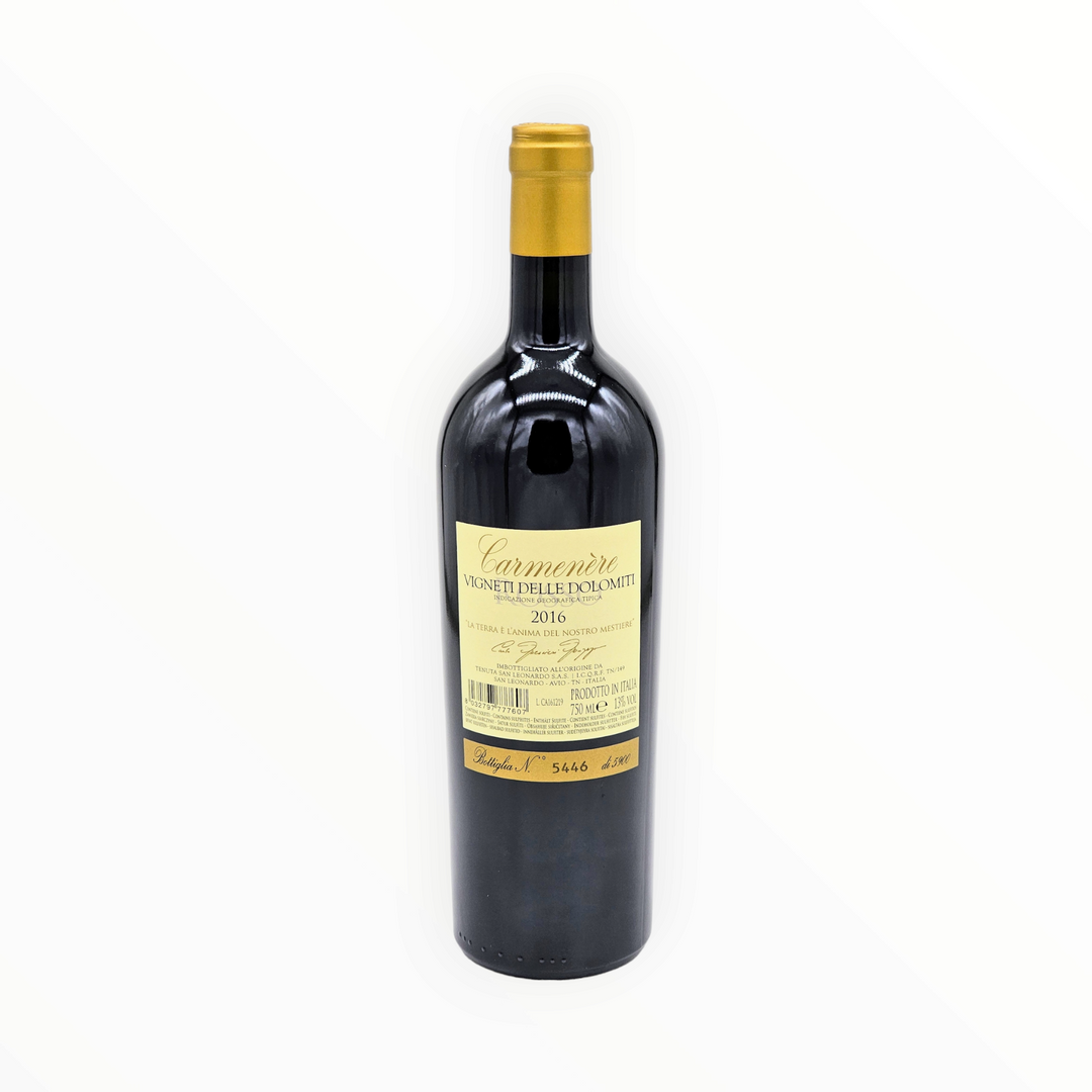 Tenuta San Leonardo: Carmenere 2016