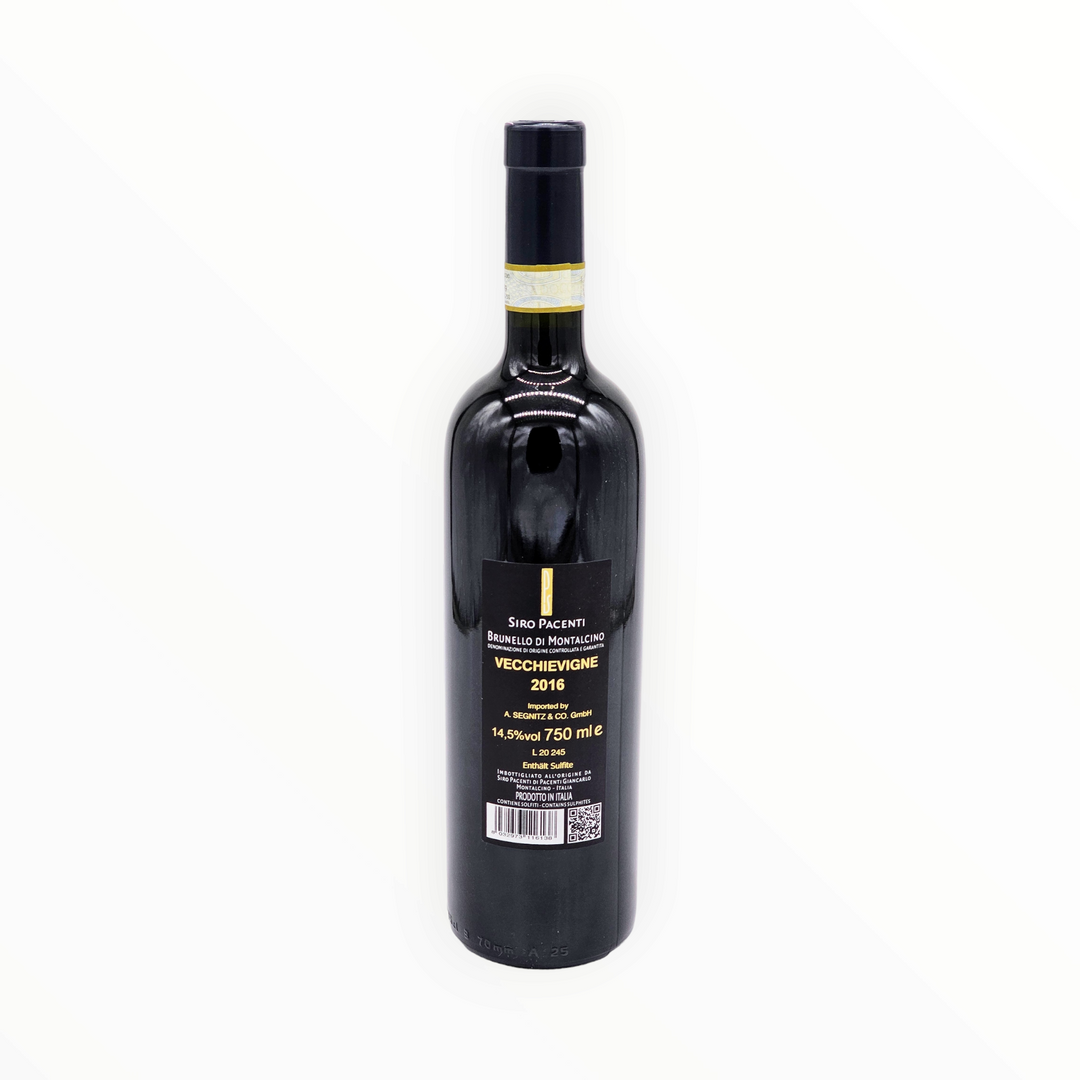 Siro Pacenti: Brunello Vecchie Vigne 2016