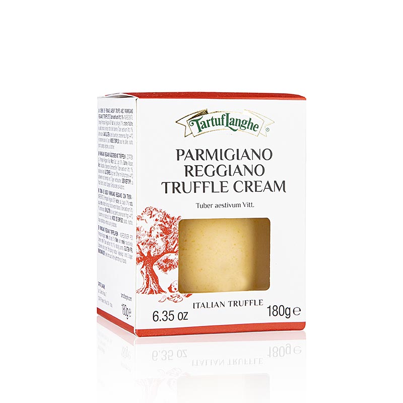 Tartuflanghe: Parmigiano Reggiano Sauce mit Sommertrüffel, Parmesan Sauce, 180g