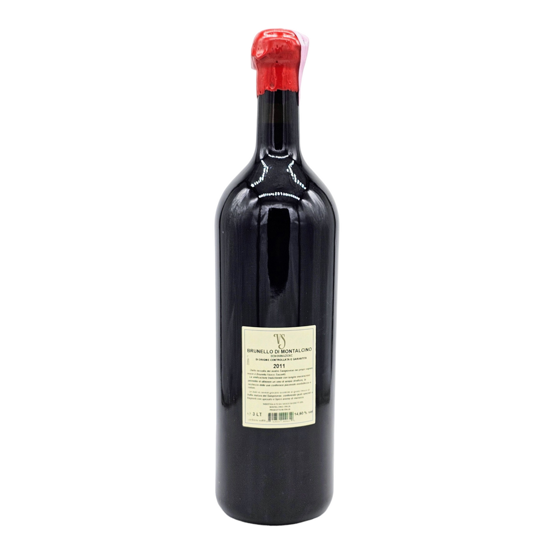 Vasco Sassetti: Brunello di Montalcino 2011 - 3 Liter Doppelmagnum