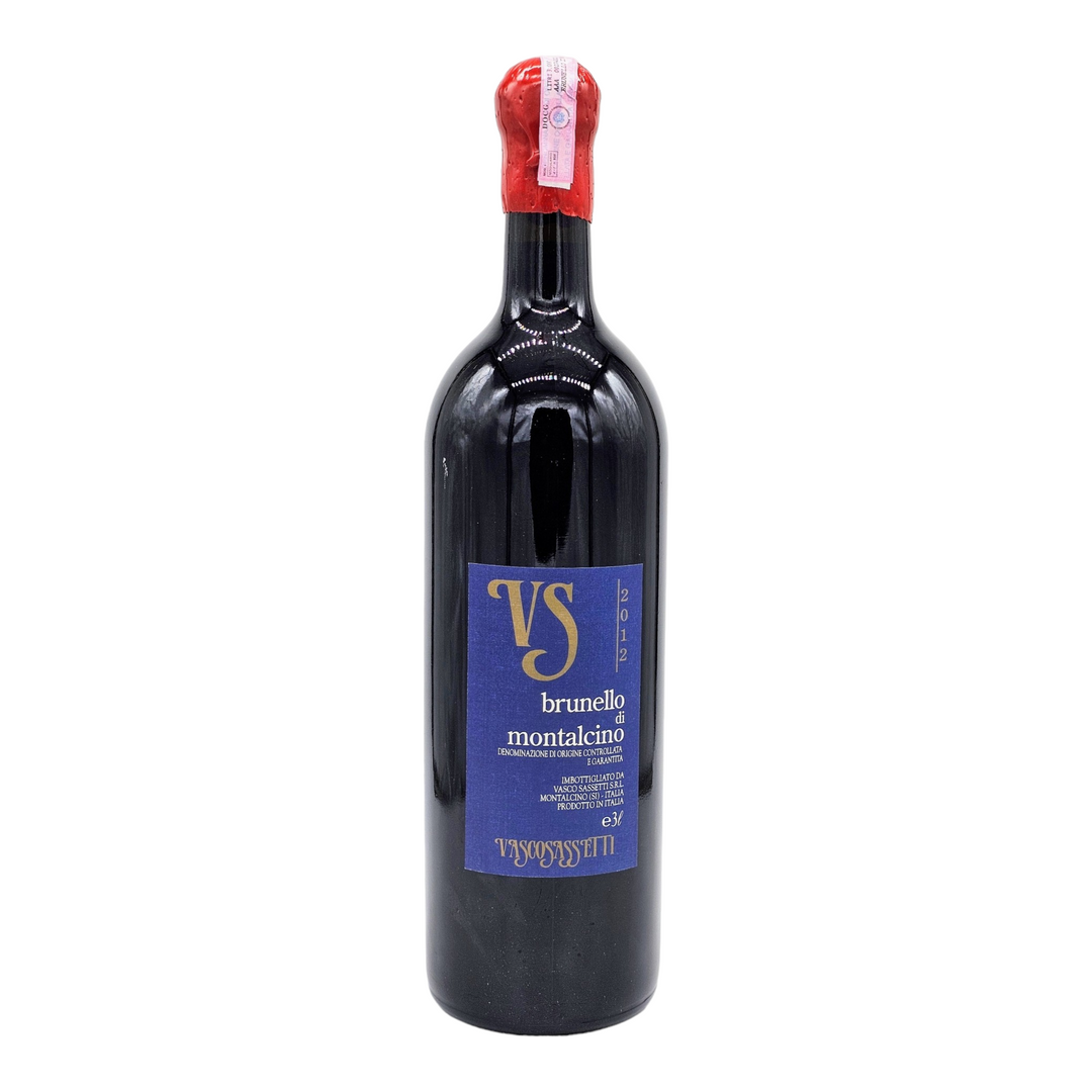 Vasco Sassetti: Brunello di Montalcino 2012 - 3 Liter Doppelmagnum