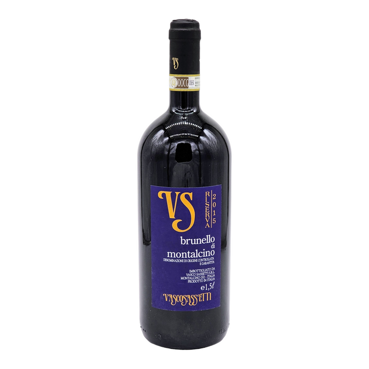 Vasco Sassetti: Brunello di Montalcino Riserva 2015 - 1,5. Ltr. Magnum