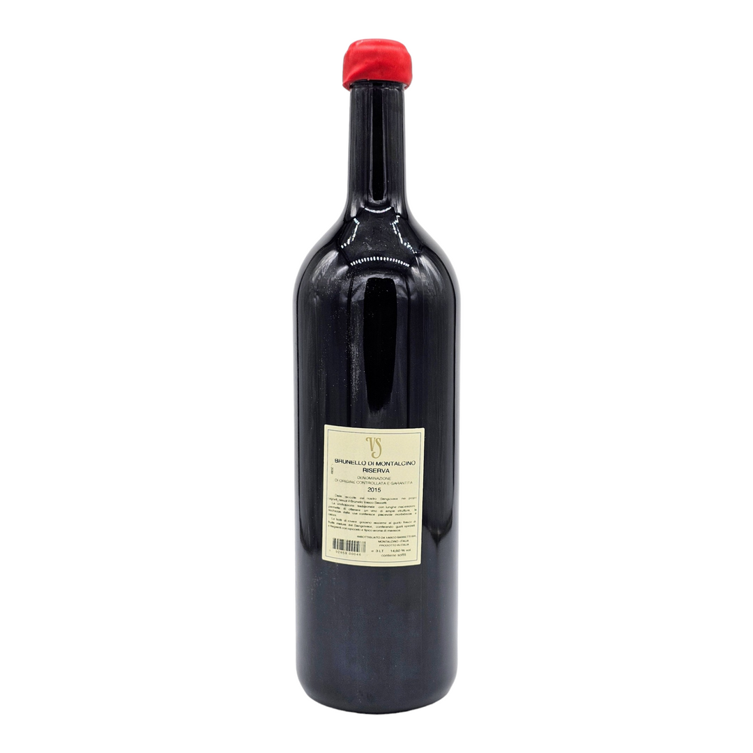 Vasco Sassetti: Brunello di Montalcino Riserva 2015 - 3 Liter Doppelmagnum