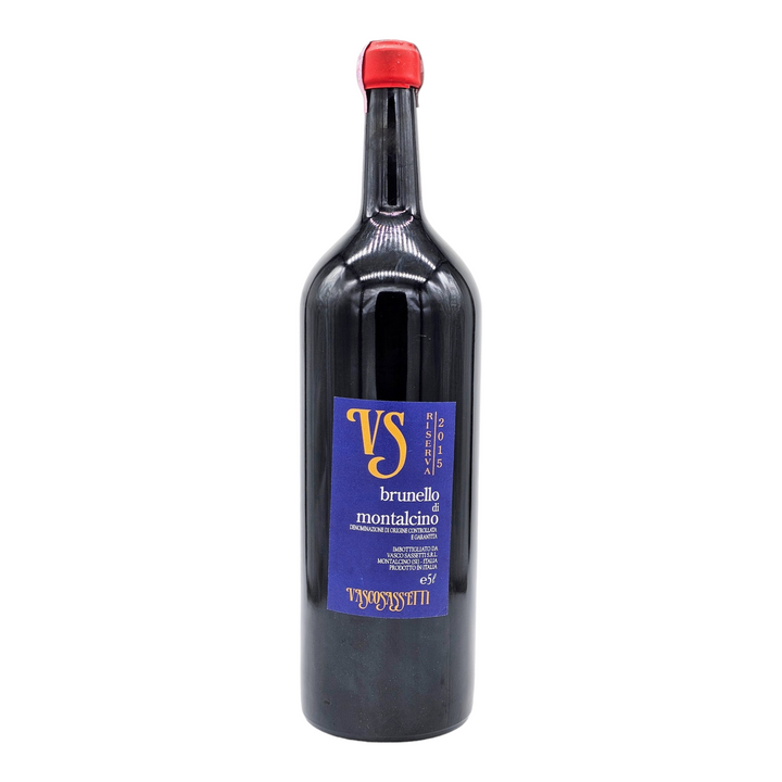 Vasco Sassetti: Brunello di Montalcino Riserva 2015 - 5 Liter