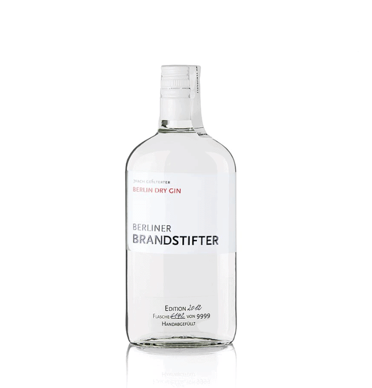 Berlin Dry Gin, 43,3% vol., Berliner Brandstifter, 700 ml