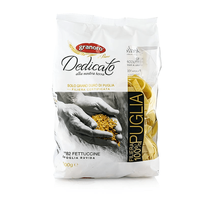 Granoro: Fettuccine, breite Bandnudelnester, No.82, 500 g