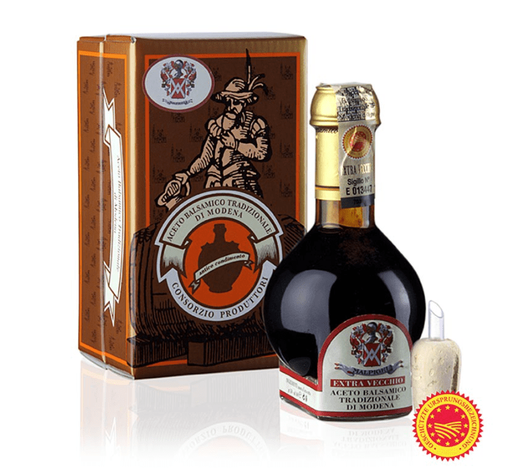 Malpighi: Aceto Balsamico Tradizionale DOP/g.U, Extravecchio, 25 J., Geschenkbox, 100 ml