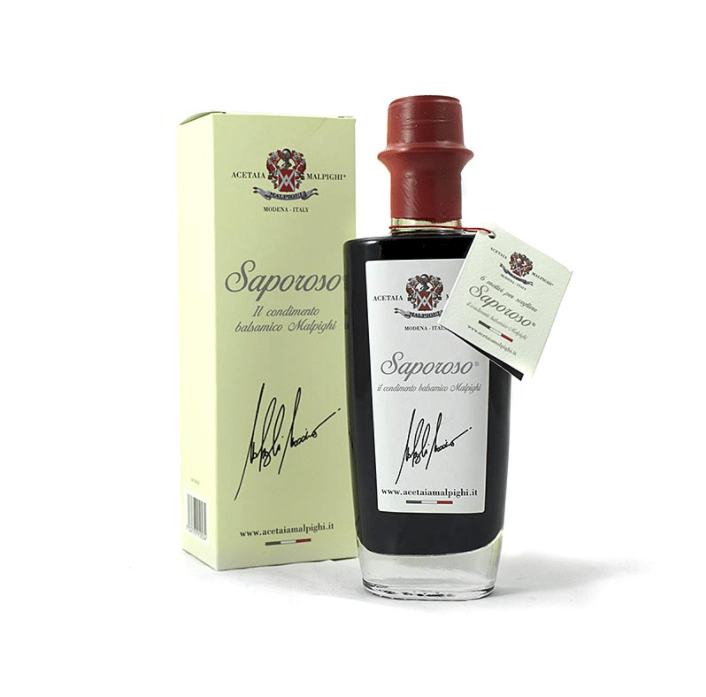 Malpighi: Balsamico Condiment "Saporoso", 6 Jahre, Eichen- & Akazienholzfass, 200 ml