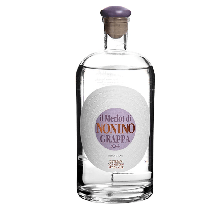 Nonino: Grappa Monovitigno Il Merlot, Rebsortengrappa