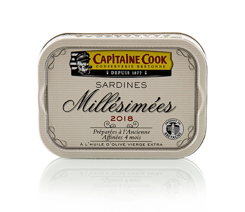 Capitaine Cook: Jahrgangssardine - Sardines Millésimées 2018