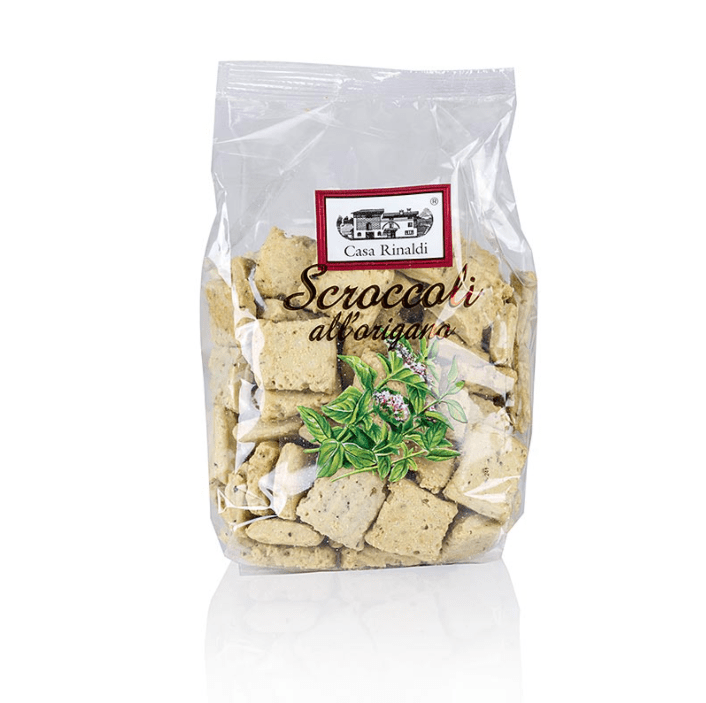 Scroccoli al origano - Knabbergebäck mit Oregano, 300 g