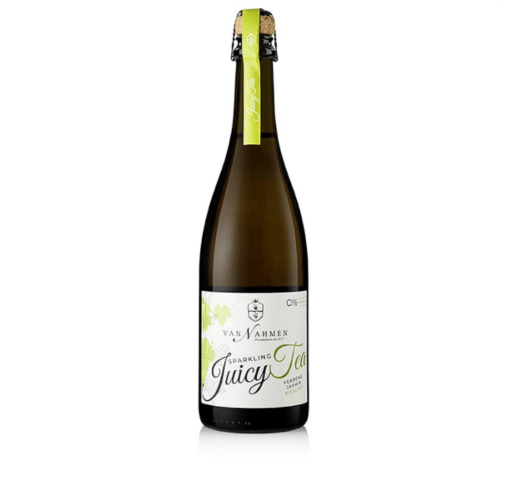 van Nahmen: Sparkling Juicy Tea - Verbene - Jasmin - Riesling, 750 ml